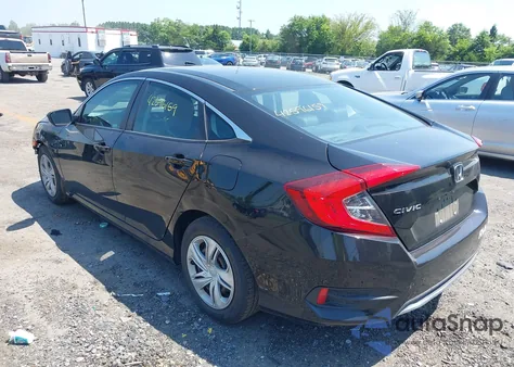 2019 Honda Civic Lx из США, поврежденный, VIN 2HGFC2F64KH509971